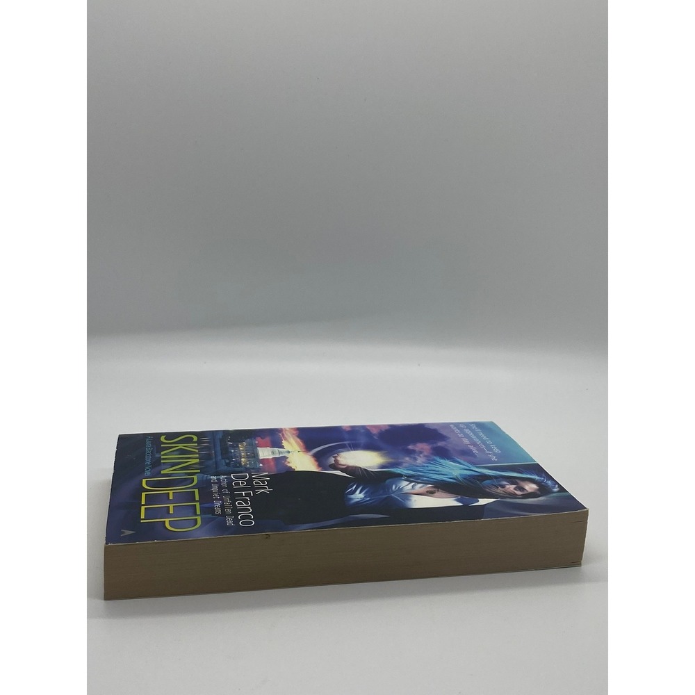 Mark Del Franco Skin Deep Laura Blackstone Novel Mass Market Paperback Good - Picture 3 of 4